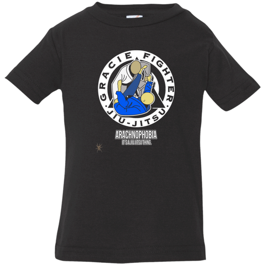 Artichoke Fight Gear Custom Design #1. Arachnophobia: Fear of Spiders. Spider Guard. It's a Jiu Jitsu Thing. Infant Jersey T-Shirt