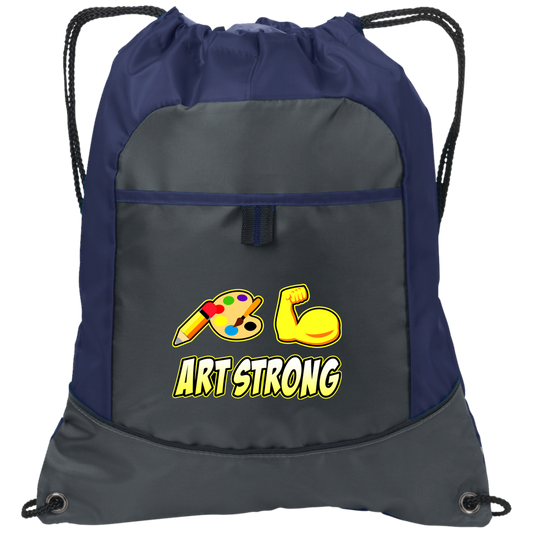 ArtichokeUSA Custom Design. Art Strong. Pocket Cinch Pack