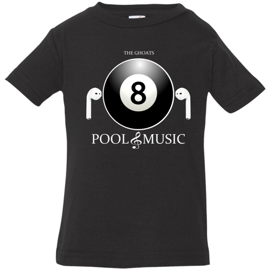 The GHOATS Custom Design. #19 Pool & Music. Infant Jersey T-Shirt