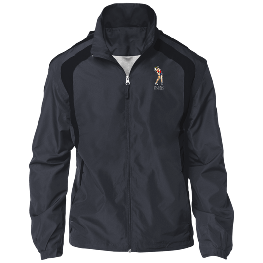 OPG Custom Design #9. Drive it. Chip it. One Putt Golf It. Golf So. Cal. 100% Polyester Shell Jacket