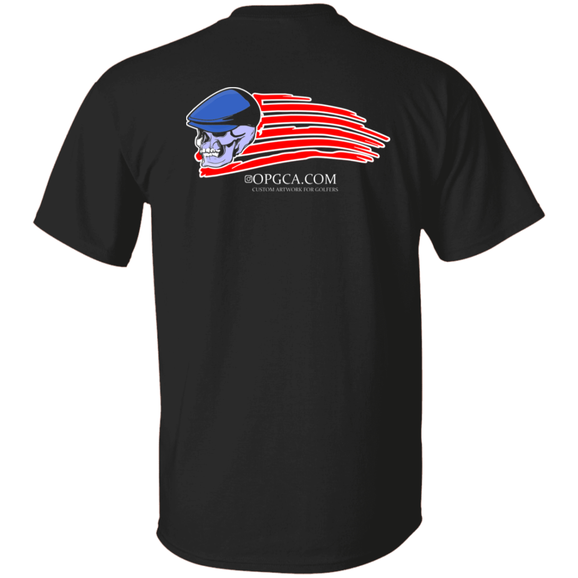 OPG Custom Design #12. Golf America. Male Edition. Youth 100% Cotton T-Shirt