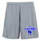 OPG Custom Design #3. Blue Tees Blues Brothers Fan Art. Ladies' Moisture-Wicking 7 inch Inseam Training Shorts