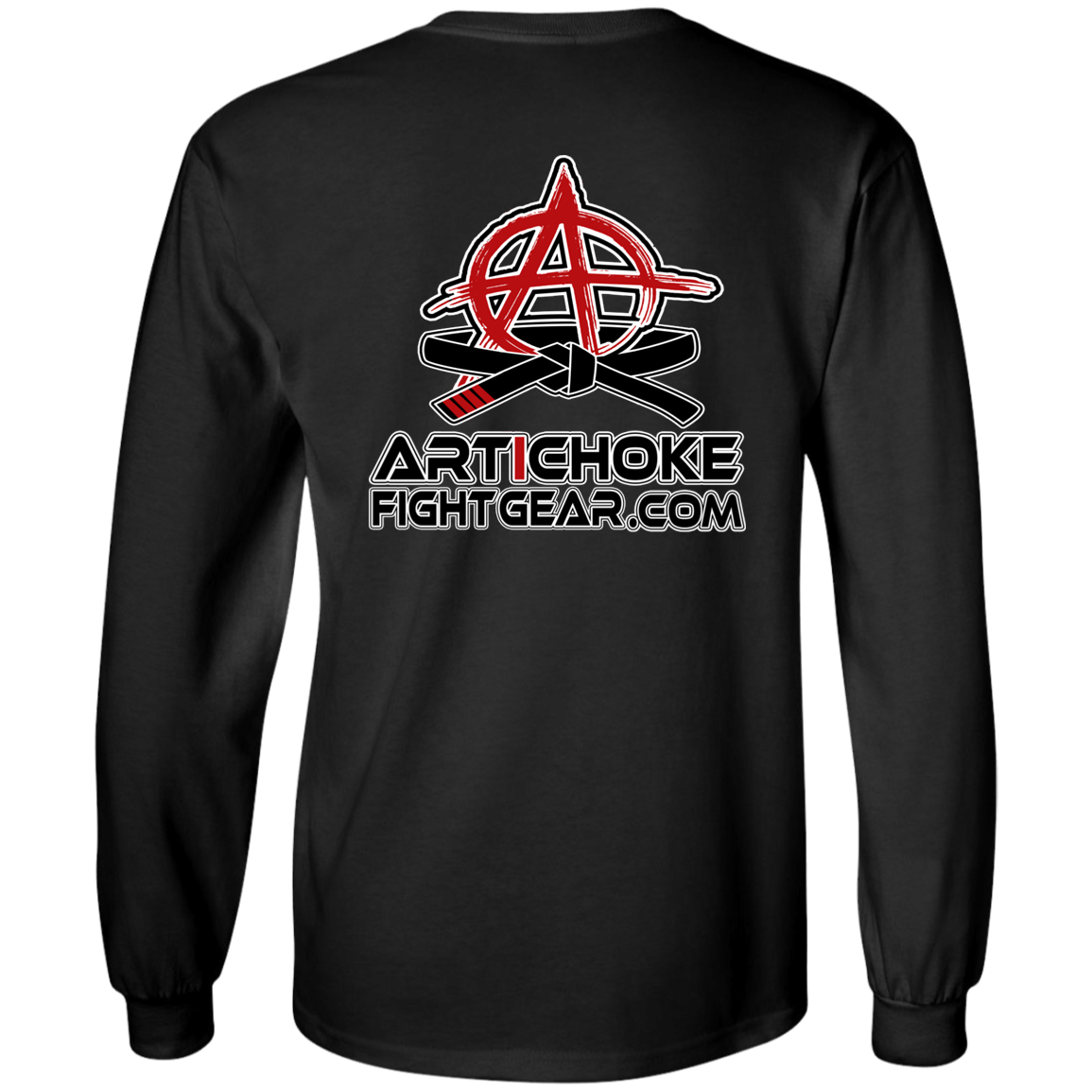 Artichoke Fight Gear Custom Design #5. Brutality! 100% Cotton Long Sleeve
