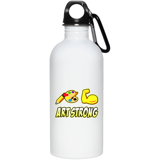 ArtichokeUSA Custom Design. Art Strong. 20 oz. Stainless Steel Water Bottle