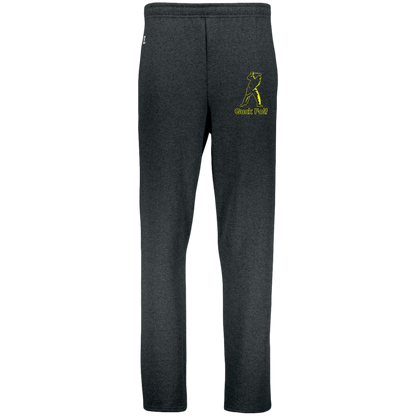 OPG Custom Design #19. GUCK FOLF. Men's Edition. Youth Dri-Power Open Bottom Pocket Sweatpants