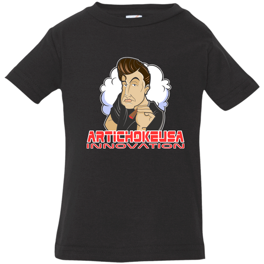 ArtichokeUSA Custom Design. Innovation. Elon Musk Parody Fan Art. Infant Jersey T-Shirt