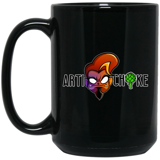 Custom design #1. 15 oz. Black Mug