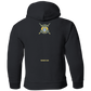 The GHOATS Custom Design. #12 GOLDEN STATE HUSTLERS.	Youth Pullover Hoodie