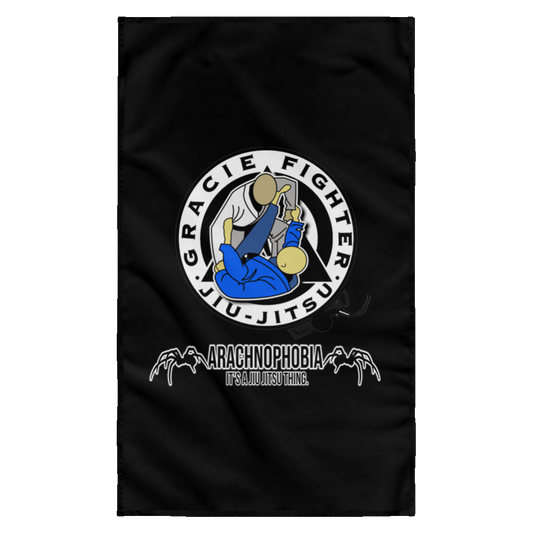 Artichoke Fight Gear Custom Design #1. Arachnophobia. It's A Jiu Jitsu Thing. Spider Guard. BJJ. Sublimated Wall Flag