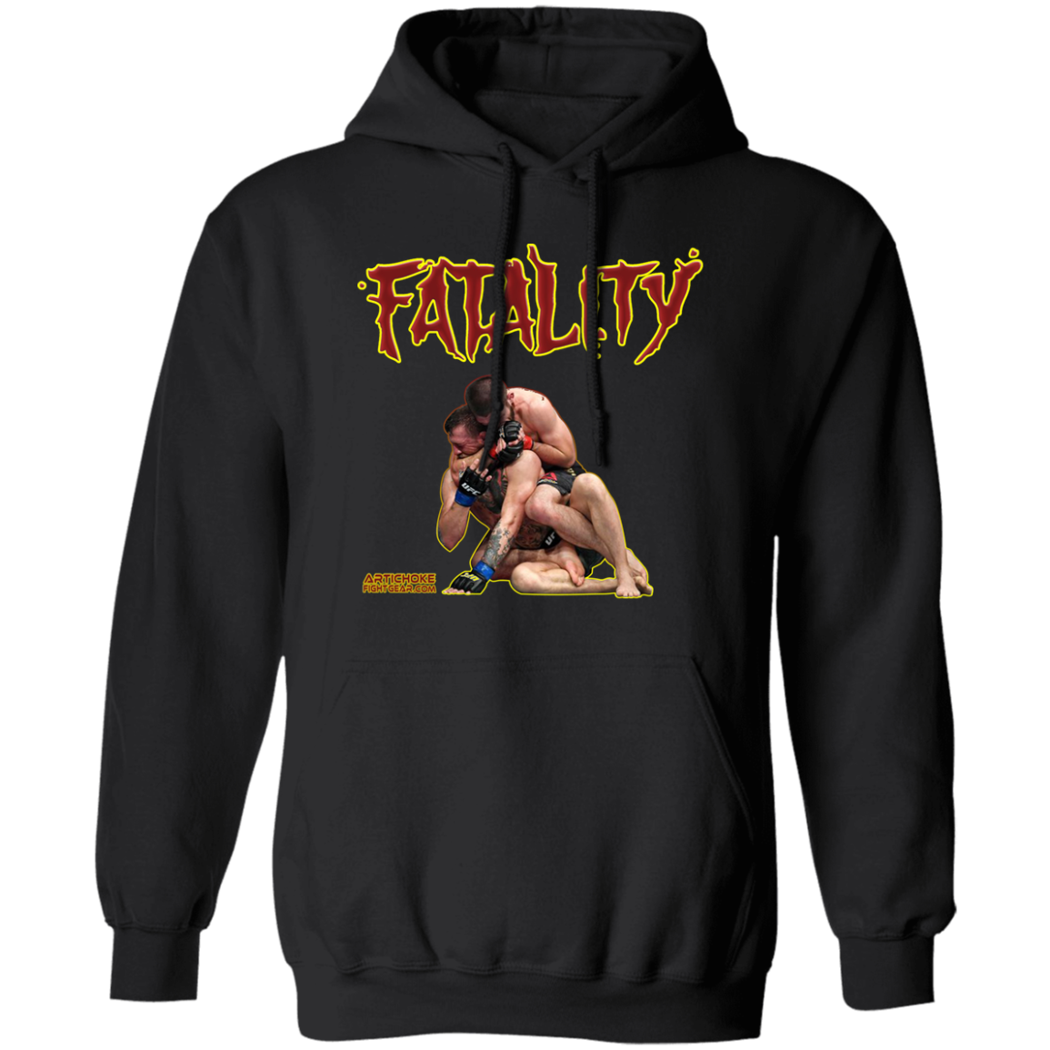 Artichoke Fight Gear Custom Design #21. FATLAITY! 50/50 Blend Pullover Hoodie