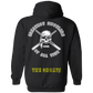 The GHOATS Custom Design. #4 Motorcycle Club Style. Ver 1/2. Basic Pullover Hoodie