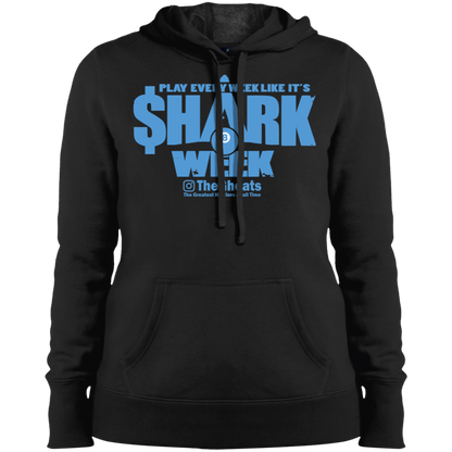 The GHOATS Custom Design. #32. Shark Week. Shark Life. Ladies' Pullover Hoodie