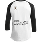 Artichoke Fight Gear Custom Design #1. Arachnophobia: Fear of Spiders. Spider Guard. It's a Jiu Jitsu Thing. Youth 3/4 Raglan Sleeve Shirt