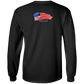 OPG Custom Design #12. Golf America. Male Edition. 100% Cotton Long Sleeve T-Shirt