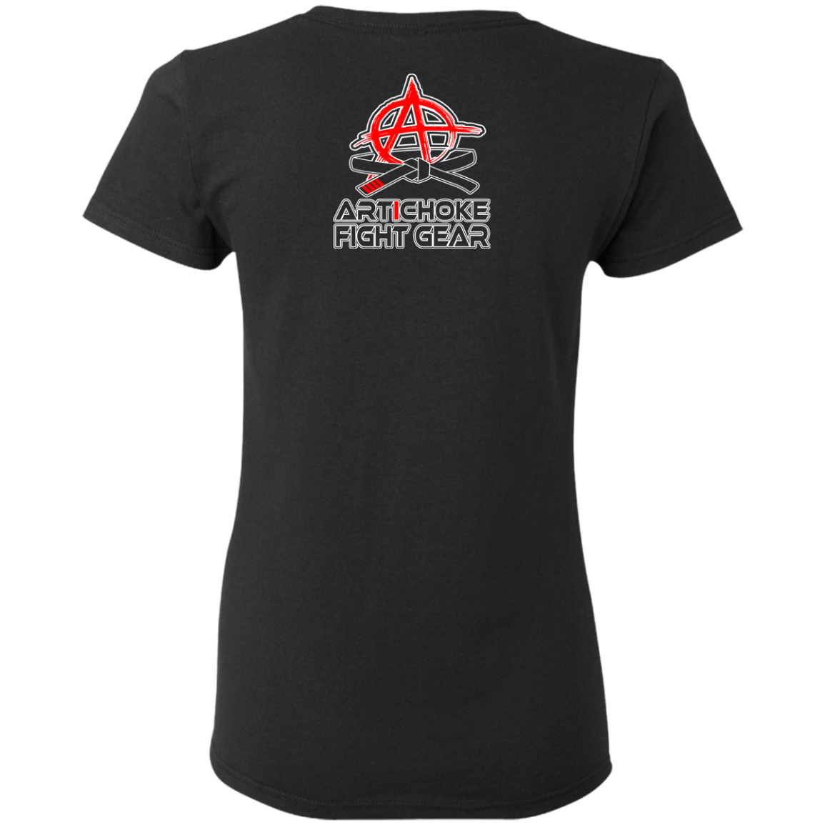 Artichoke Fight Gear Custom Design #12. Got Talk? MMA.  Ladies' T-Shirt