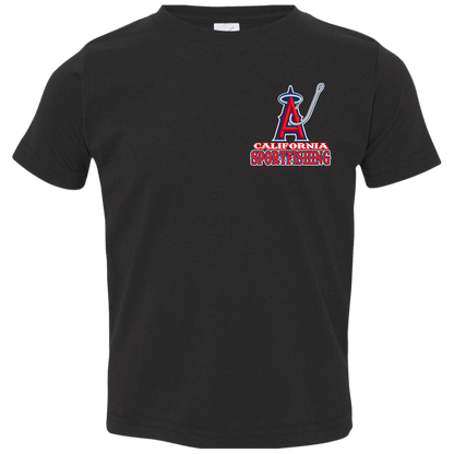 ArtichokeUSA Custom Design. Anglers. Southern California Sports Fishing. Los Angeles Angels Parody. Toddler Jersey T-Shirt