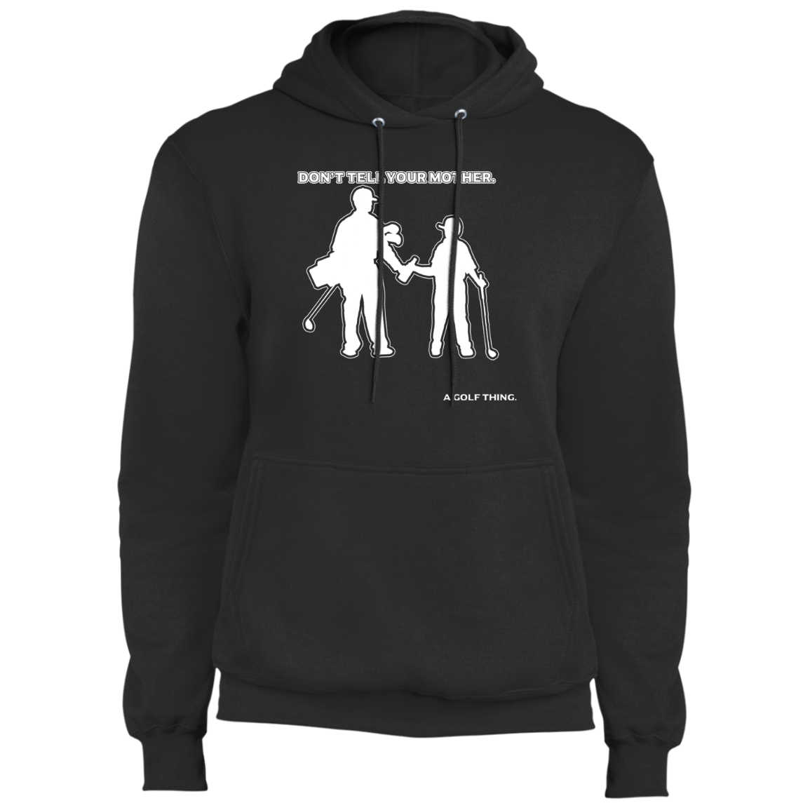 OPG Custom Design #7. Father and Son's First Beer. Don't Tell Your Mother. Fleece Pullover Hoodie