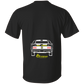 ArtichokeUSA Custom Design. Merican Muscle. Wu-Tang / Mustang Parody. 100% Cotton T-Shirt
