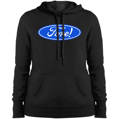 OPG Custom Design #11. Fore! Ford Parody. Ladies' Pullover Hooded Sweatshirt