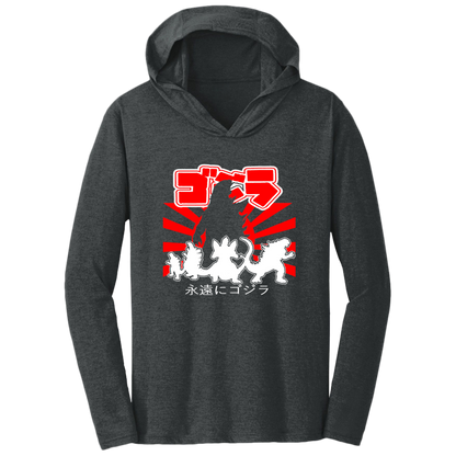 ArtichokeUSA Custom Design. Godzilla. Long Live the King. (1954 to 2019. 65 Years! Fan Art. Triblend T-Shirt Hoodie