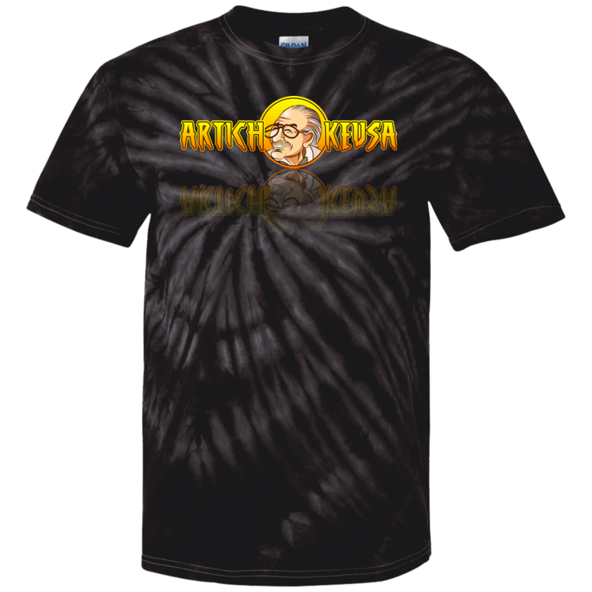 ArtichokeUSA Character and Font design. Stan Lee Thank You Fan Art. Let's Create Your Own Design Today. Youth Tie Dye T-Shirt