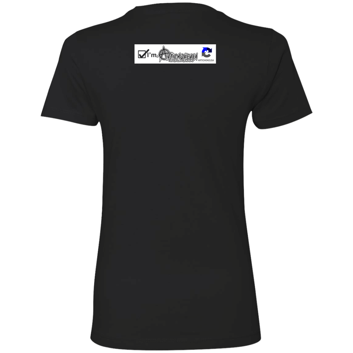 ArtichokeUSA Custom Design. I am a robot. Ladies' Boyfriend T-Shirt