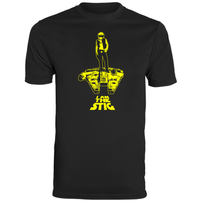 ArtichokeUSA Custom Design. I am the Stig. Han Solo / The Stig Fan Art. Men's Moisture-Wicking Tee