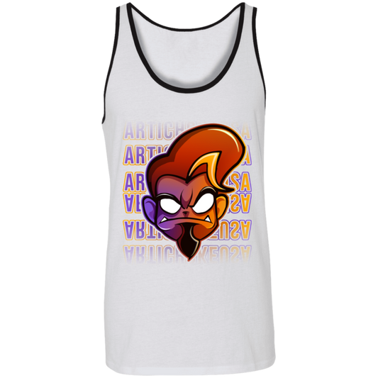 ArtichokeUSA Character and Font design. Let's Create Your Own Team Design Today. Arthur. Unisex Tank