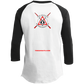 The GHOATS Custom Design. #20 Nice Rack. Youth 3/4 Raglan Sleeve Shirt
