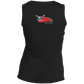 OPG Custom Design #12. American Golfer. Female Edition. Ladies' Sleeveless V-Neck
