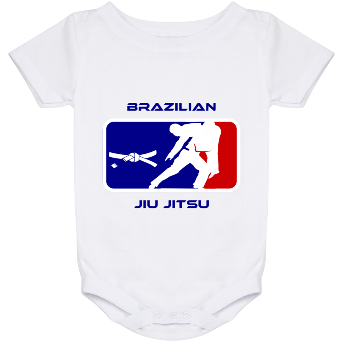 Artichoke Fight Gear Custom Design #2. BJJ MLB Parody v1. Baby Onesie 24 Month