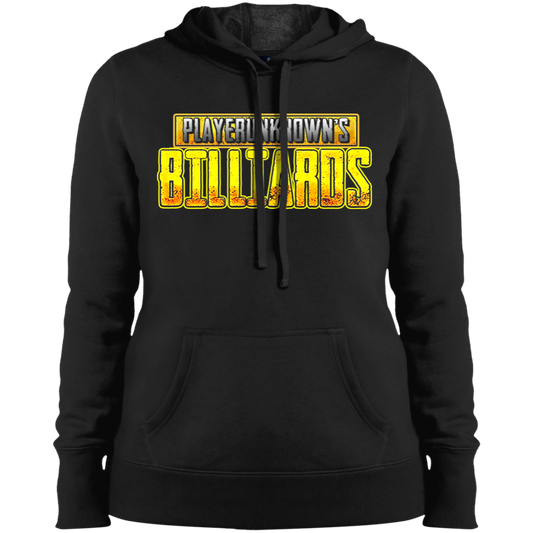 The GHOATS Custom Design. #27 PlayerUnknown's Billiards. PUBG Parody. Ladies' Pullover Hoodie