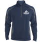 Embroidered Men's Sport Wicking Colorblock 1/2 Zip