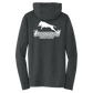 ArtichokeUSA Custom Design. Ruffing the Passer. Pitbull Edition. Male Version. Triblend T-Shirt Hoodie