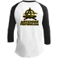 Artichoke Fight Gear Custom Design #20. You Don't Know the Power of Jiu Jitsu. 3/4 Raglan Sleeve Shirt