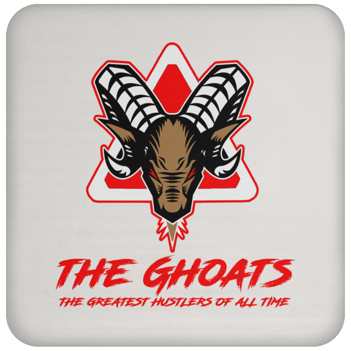 The GHOATS custom design #7. The Best Offence Is A Good Defense. Pool/Billiards. Coaster