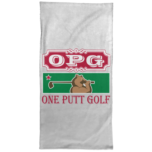 OPG Custom Design #8. Golf Southern California. All Year Long Baby!! Hand Towel - 15x30