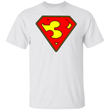 The GHOATS Custom Design. #38 Super 3. APA League. Basic Cotton T-Shirt