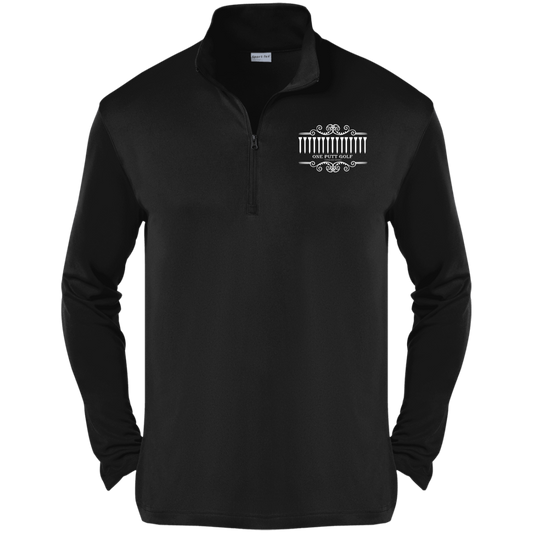 OPG Custom Design #5. Golf Tee-Shirt. Golf Humor. 100% Polyester 1/4-Zip Pullover