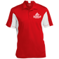 Embroidered Men's Colorblock Performance Polo