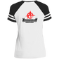 ArtichokeUSA Custom Design. RUN ART. RUN DMC Parody. Ladies' Game V-Neck T-Shirt