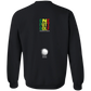 OPG Custom Design #22. One Putt / One Love Parody with Fan Art. Male Edition. Crewneck Pullover Sweatshirt