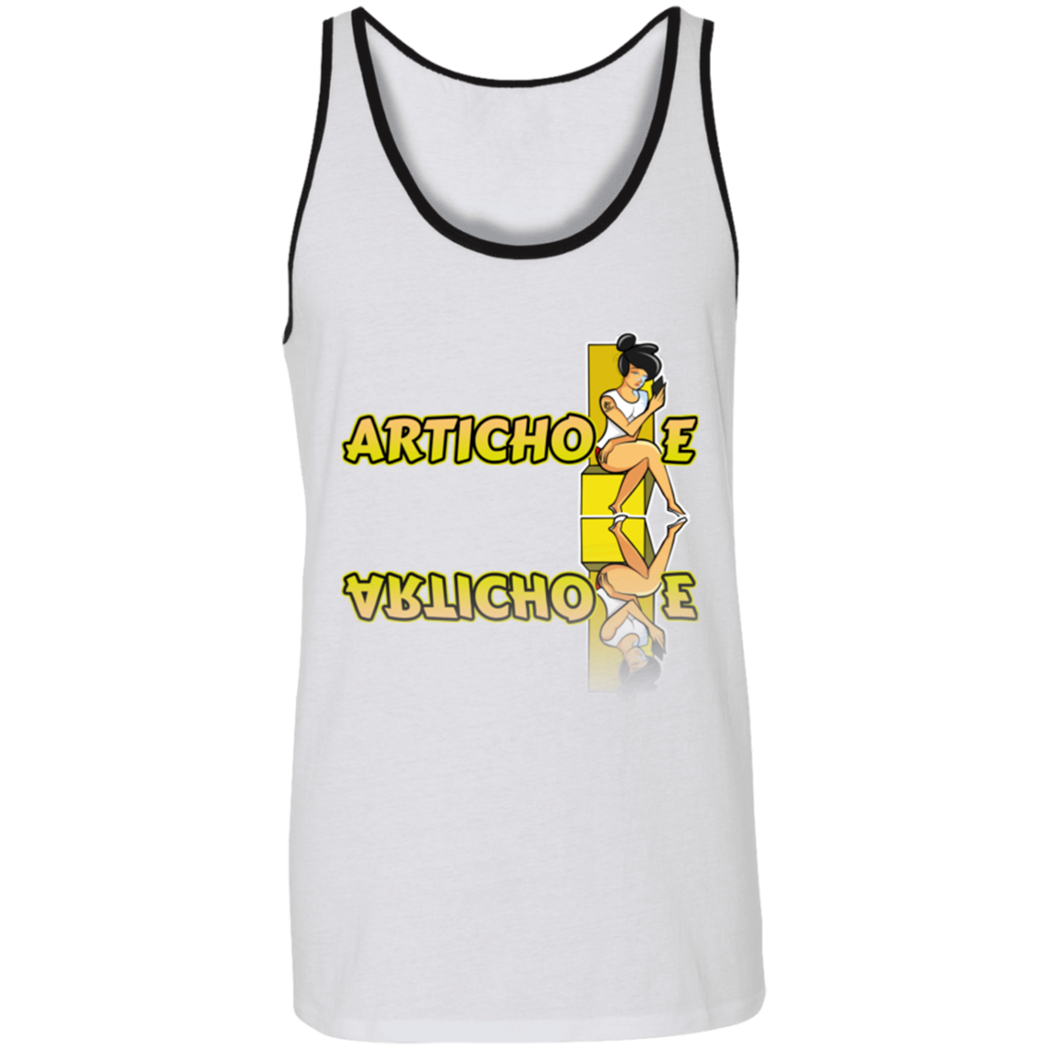 ArtichokeUSA Character and Font Design. Let’s Create Your Own Design Today. Betty. Unisex Tank