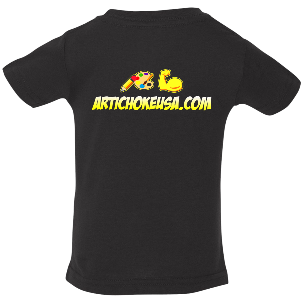 ArtichokeUSA Custom Design. Art Strong. Infant Jersey T-Shirt