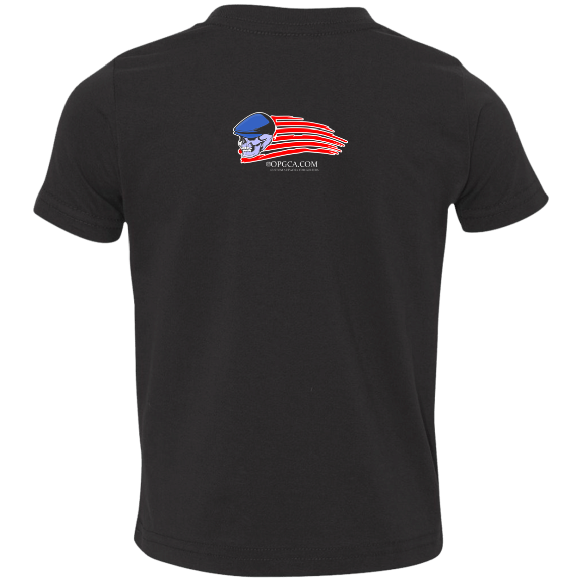 OPG Custom Design #12. Golf America. Male Edition. Toddler Jersey T-Shirt