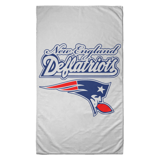 ArtichokeUSA Custom Design. New England Deflatriots. New England Patriots Parody. Towel - 35x60