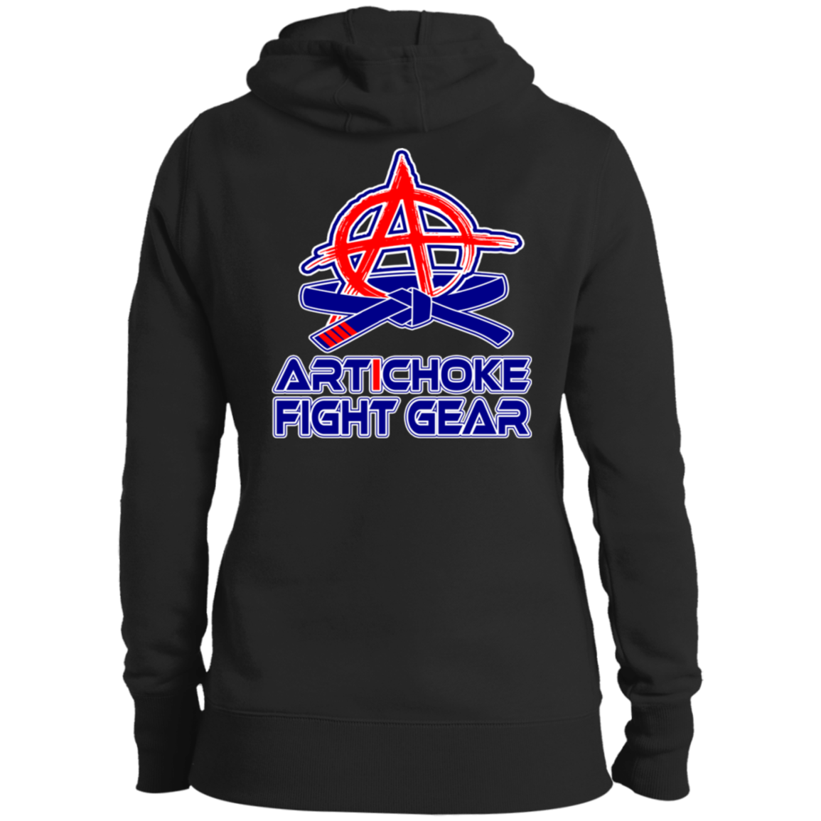 Artichoke Fight Gear Custom Design #2. BJJ MLB Parody v1. Ladies' Ultra Soft Hoodie