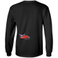 OPG Custom Design #12. American Golfer. Female Edition. Youth LS T-Shirt