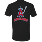 ArtichokeUSA Custom Design. Anglers. Southern California Sports Fishing. Los Angeles Angels Parody. Men's Premium Short Sleeve T-Shirt