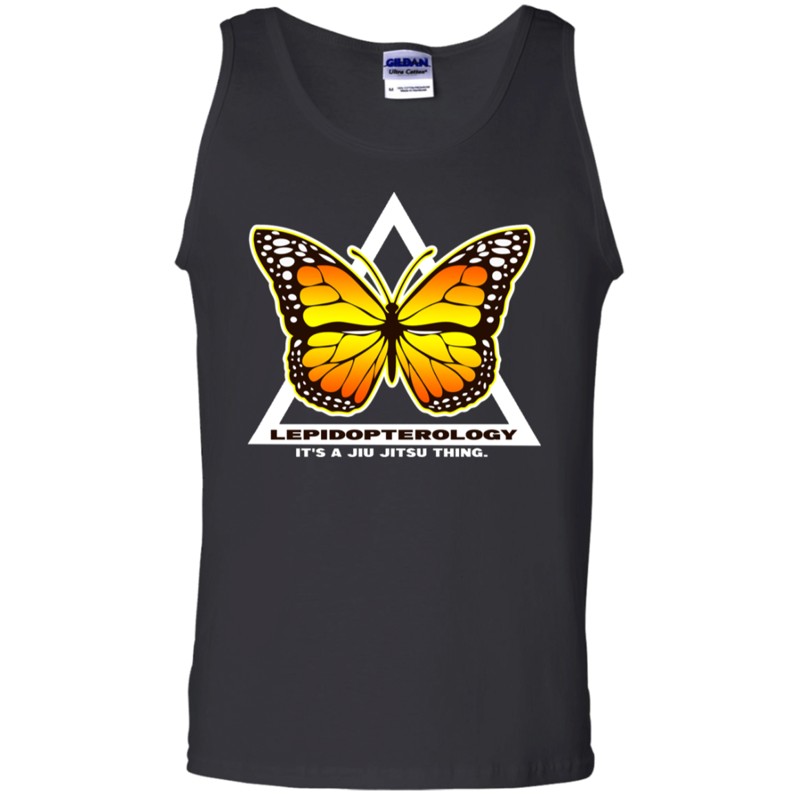 Artichoke Fight Gear Custom Design #6. Lepidopterology (Study of butterflies). Butterfly Guard. 100% Cotton Tank Top